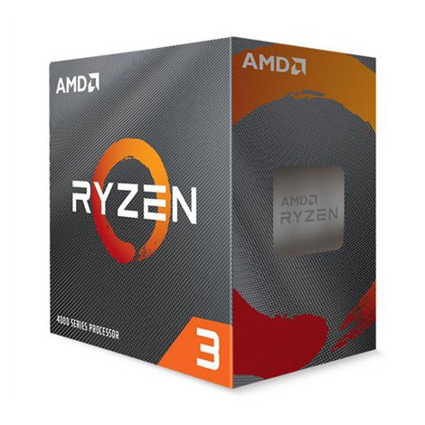 AMD Ryzen 3 4100, 3.8 GHz, AM4, Processor threads 8, Packing Retail, Processor cores 4, Component for Desktop - 2